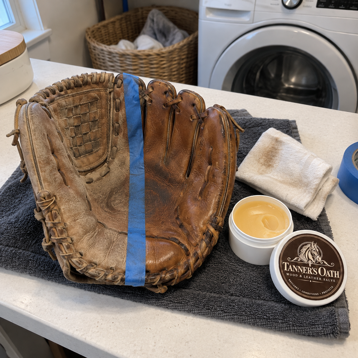 Tanner's Oath Wood & Leather Salve for Baseball